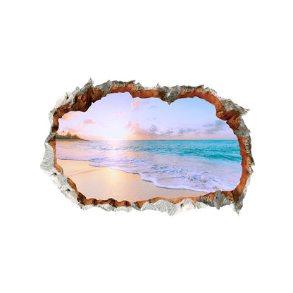 Adesivo paesaggio spiaggia