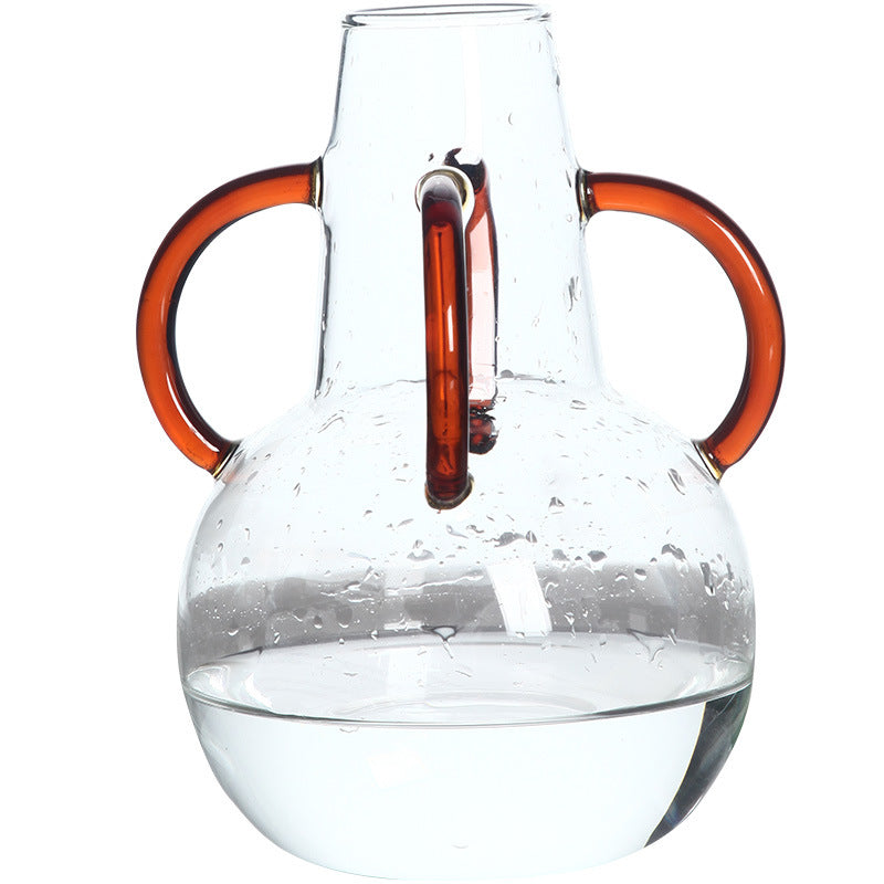 Vaso vetro sfumato artigianale