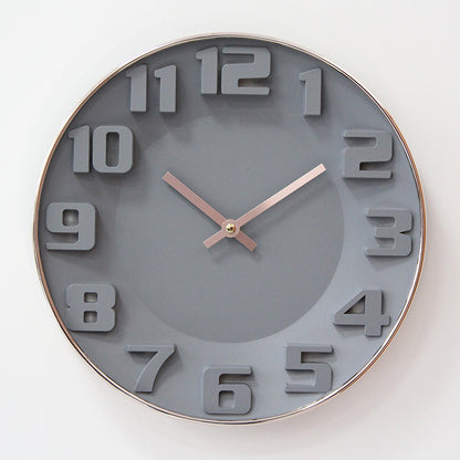 Orologio da parete Rose gold