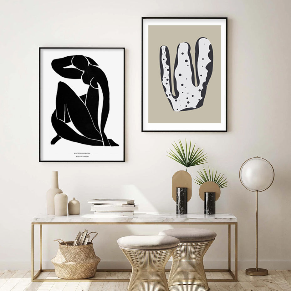 Poster astratto scandinavo