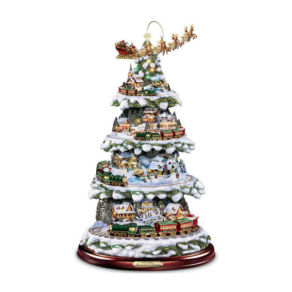 Sticker albero natalizio
