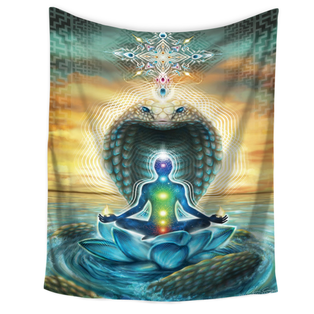 Arazzo loto meditazione