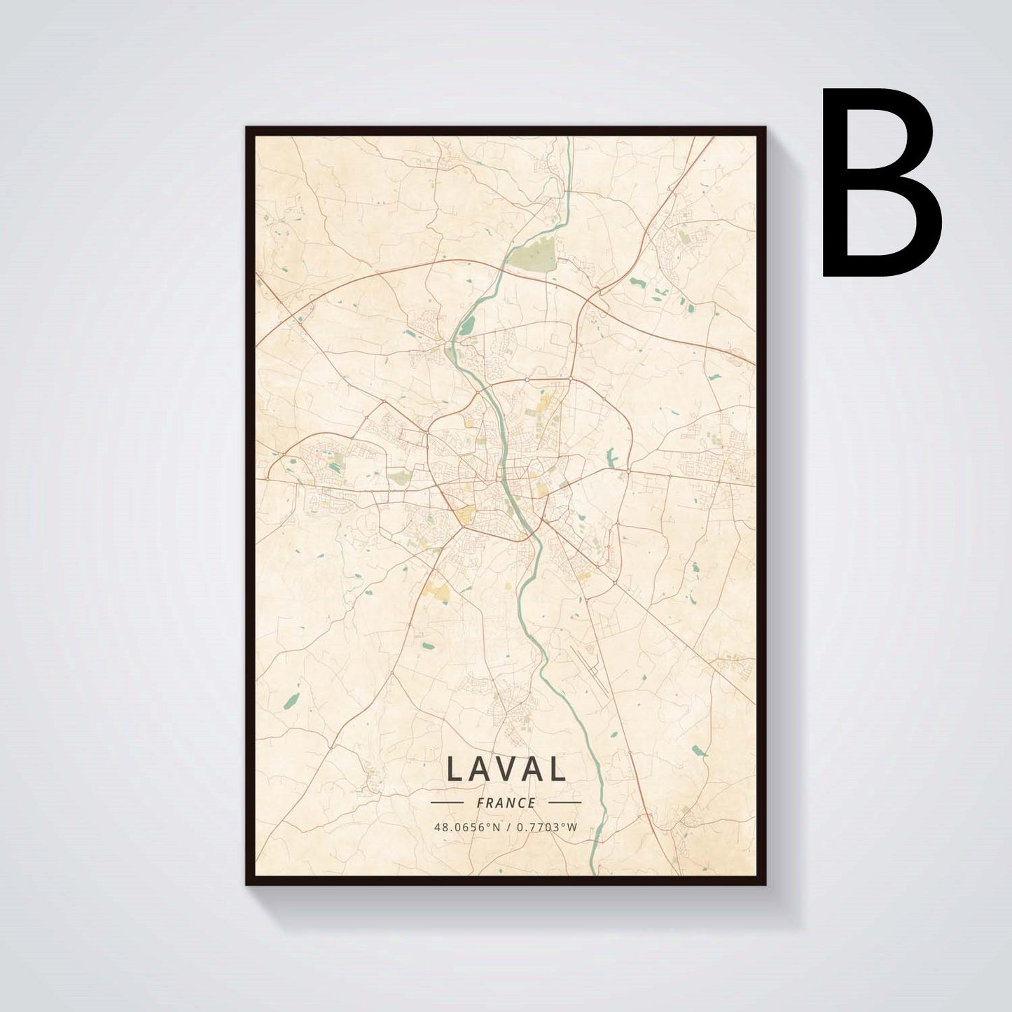 Poster Paesaggio Vintage