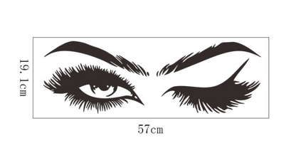 Adesivo Occhi Incisi