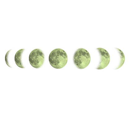 Adesivo murale Luna Fosforescente