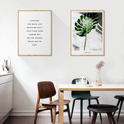 Quadro piante verdi