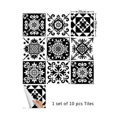Sticker mosaico retrò