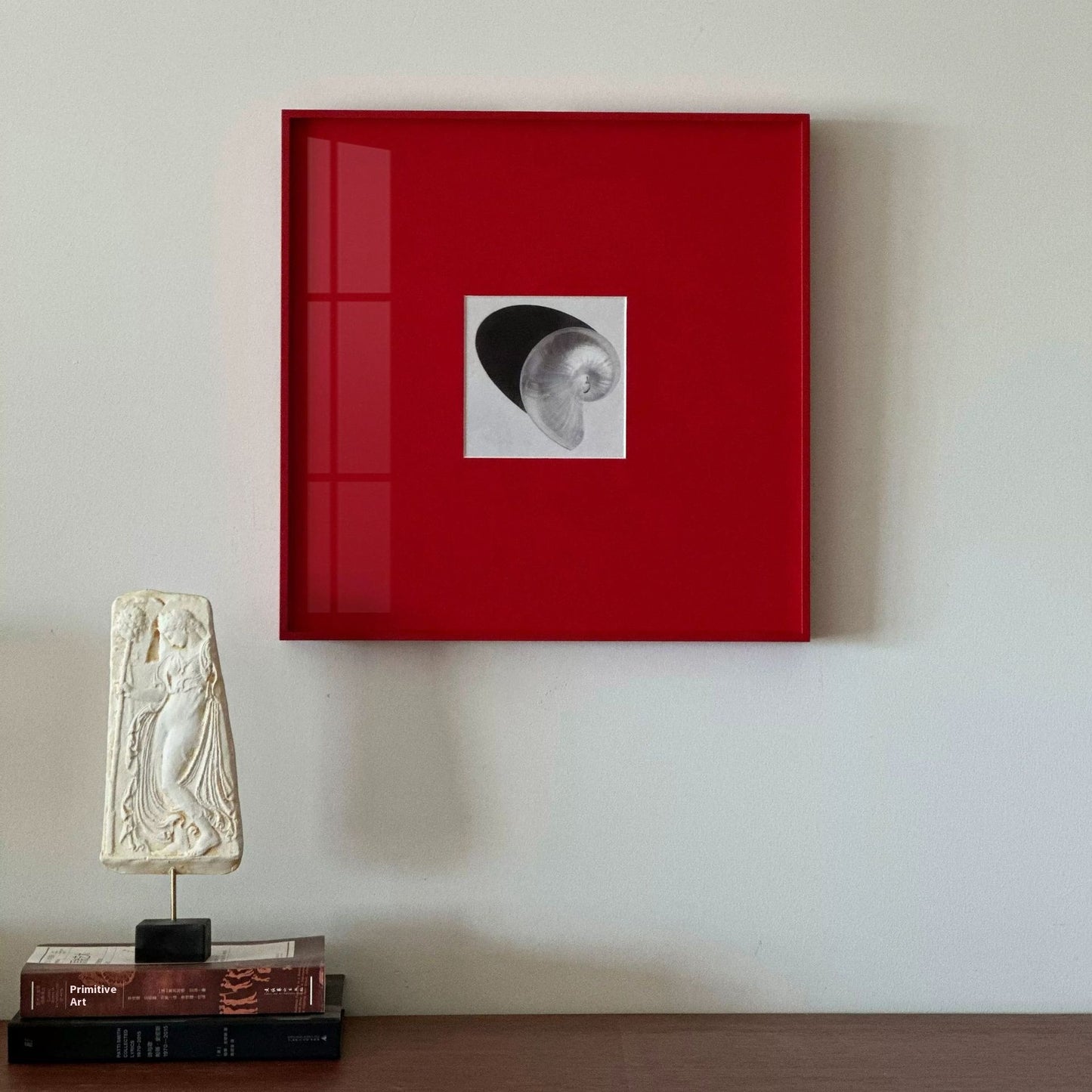 Quadro minimalista rosso