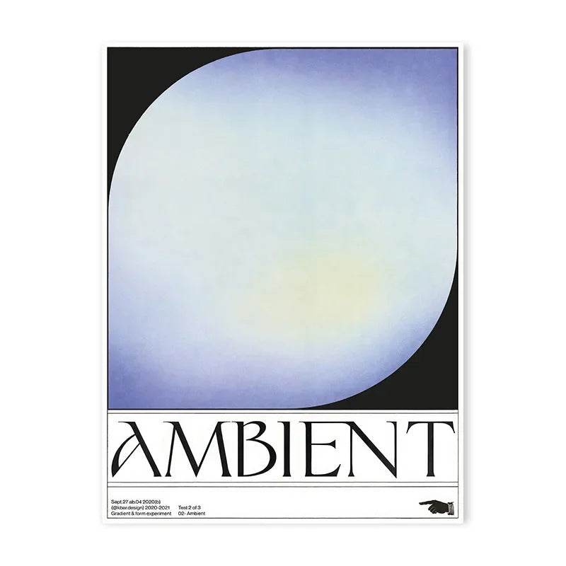 Poster geometrico