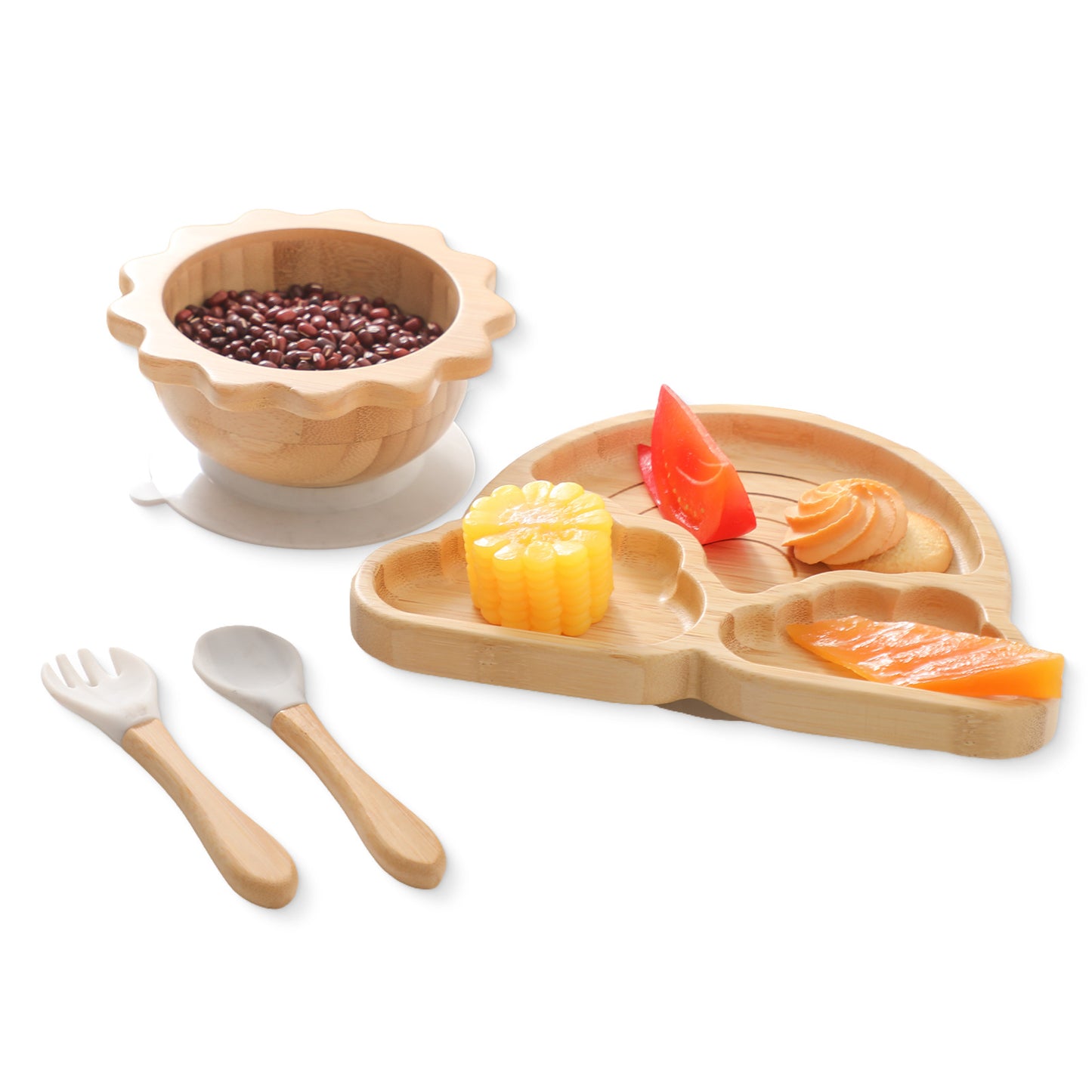 Set stoviglie bambù
