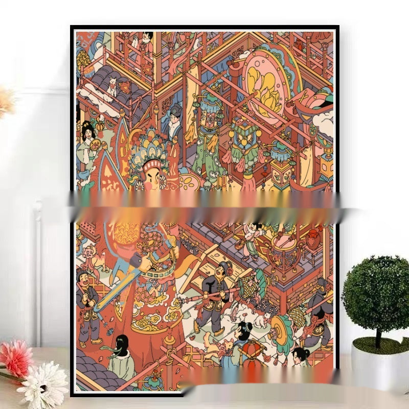 Quadro fiera paesana