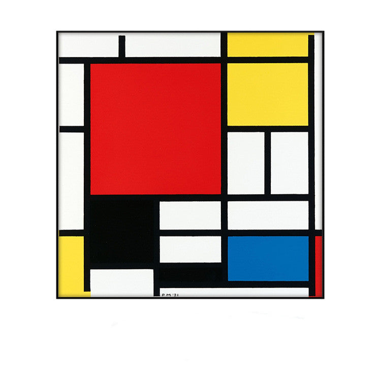 Quadro geometrico minimalista nordico