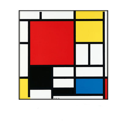 Quadro geometrico minimalista nordico