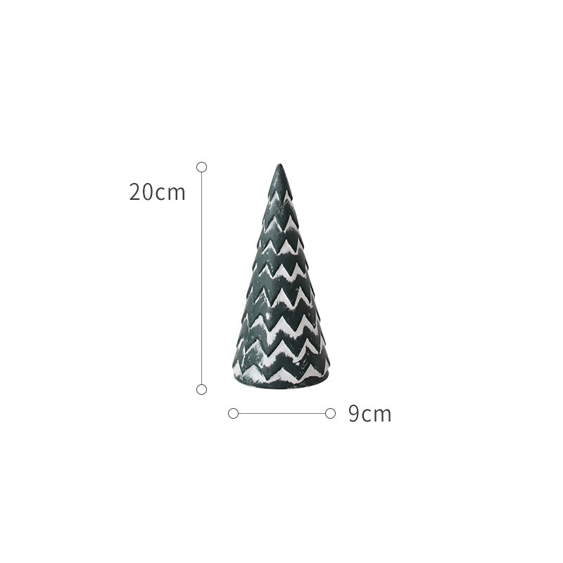 Mini albero Natale colori tenui
