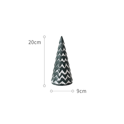 Mini albero Natale colori tenui
