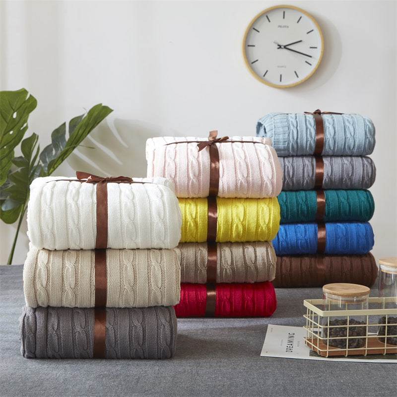 Coperta Lana Maglia Nordica