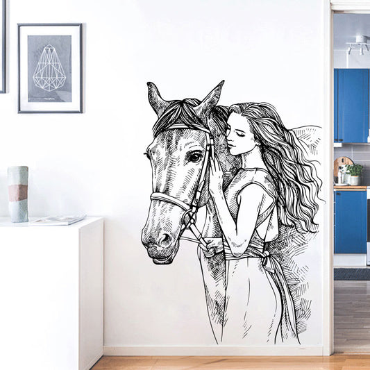 Adesivo murale Cavallo