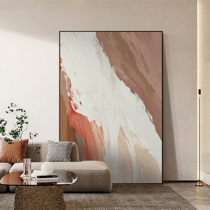Quadro astratto palette Morandi