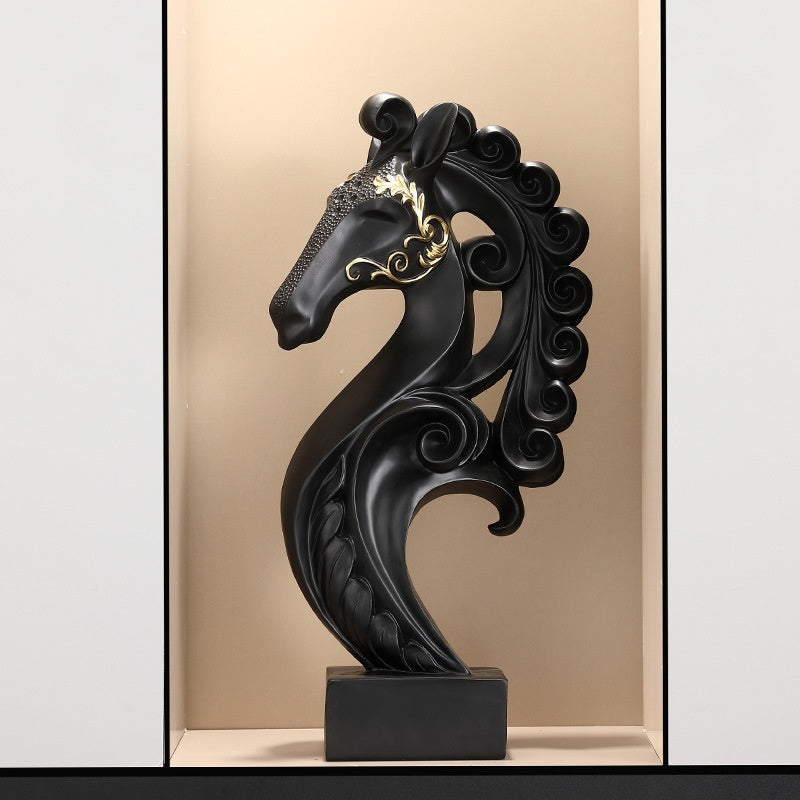 Ornamento testa cavallo