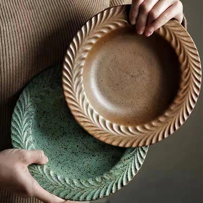 Piatto ceramica stile occidentale