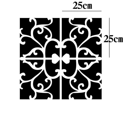 Specchio murale geometrico