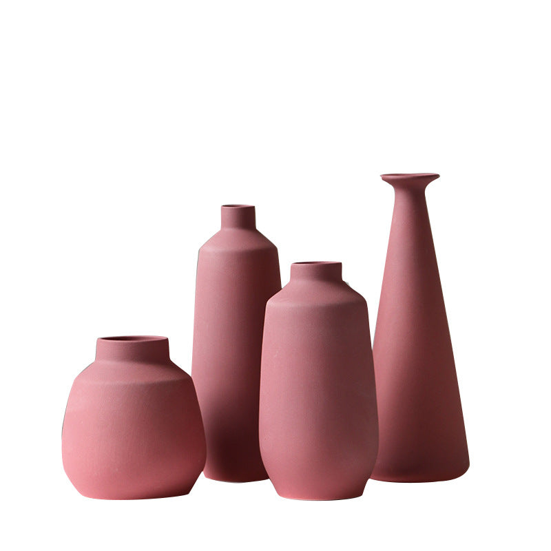 Vaso fiori secchi decorativo