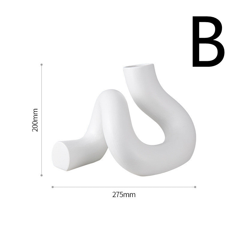 Ornamento resina minimalista