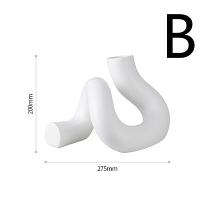 Ornamento resina minimalista
