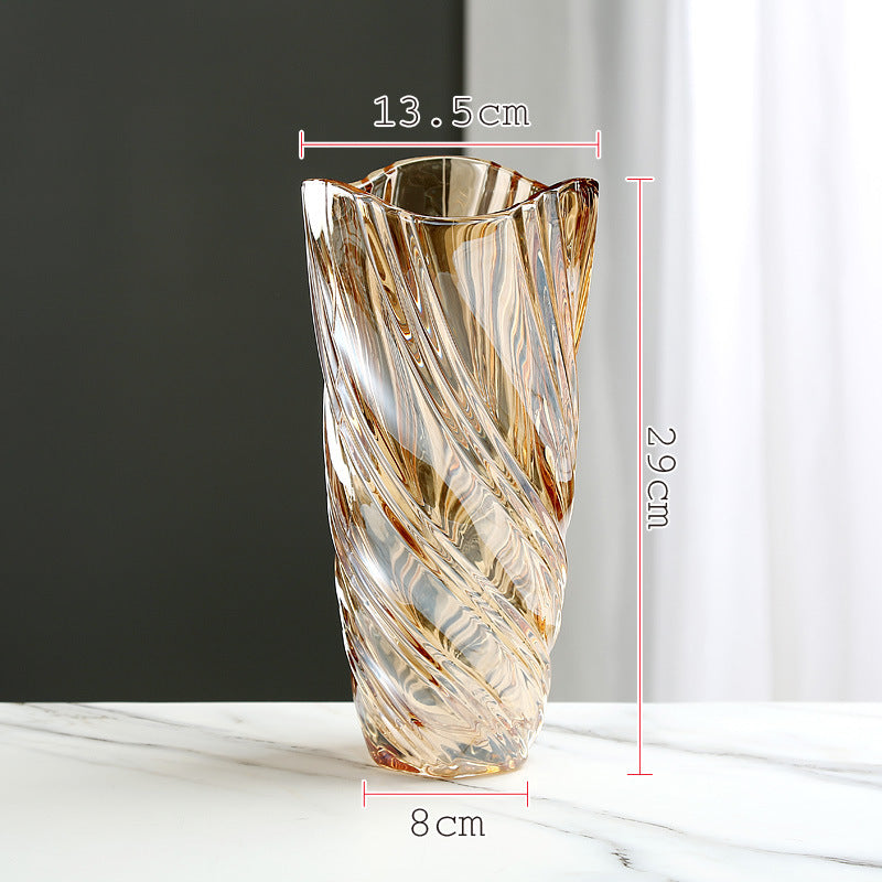 Vaso vetro decorativo