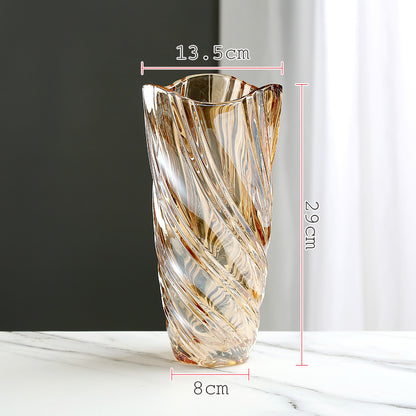 Vaso vetro decorativo