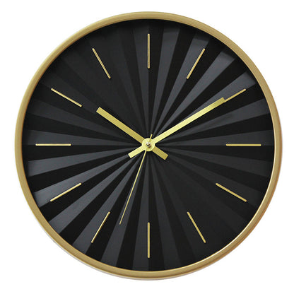 Orologio da parete Raggi art déco oro