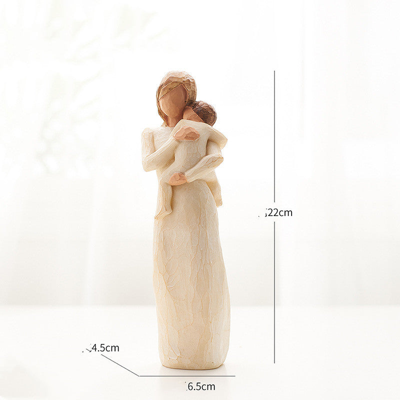 Statuetta Famiglia Nordica