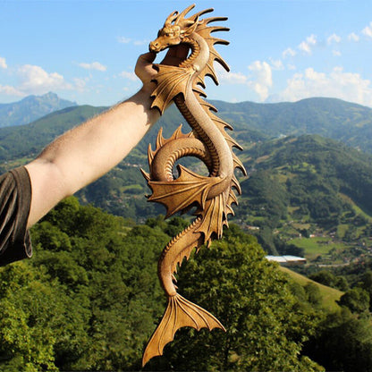 Scultura drago decorativa