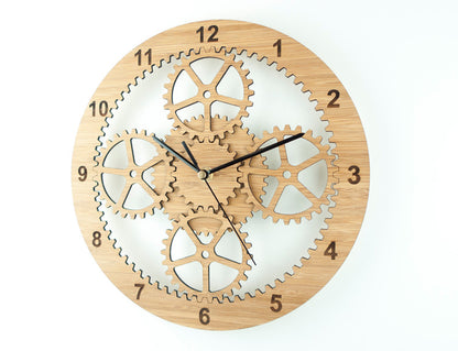 Orologio da parete Ingranaggi steampunk
