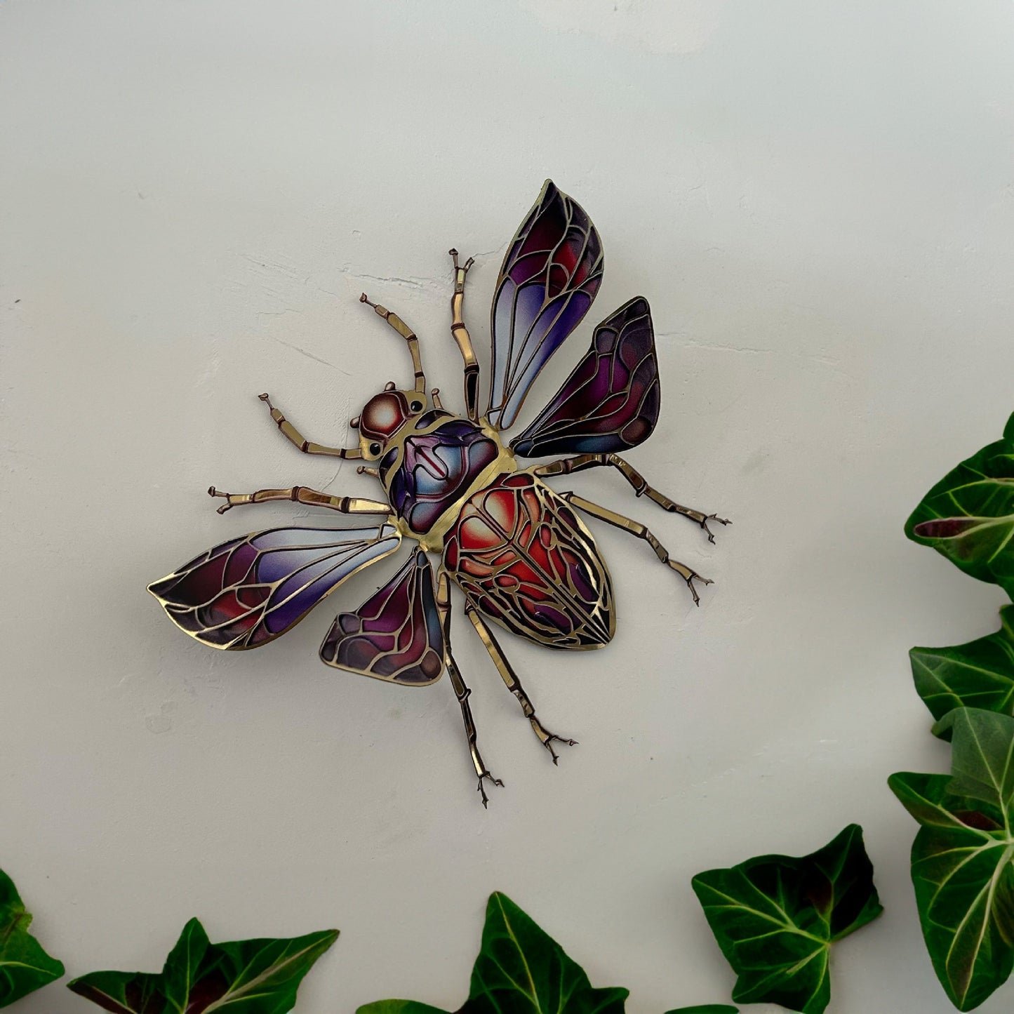 Adesivo murale scarabeo