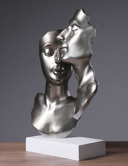 Figurina coppia ritratto