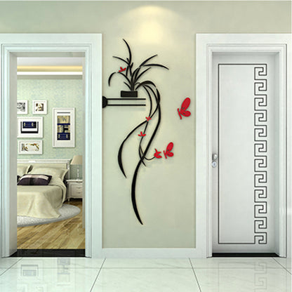 Adesivo Murale Orchidea 3D