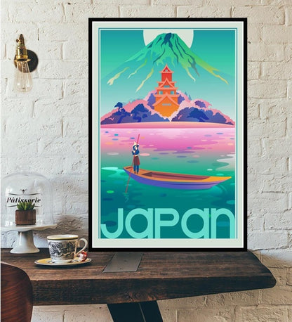 Poster canvas viaggio nel mondo