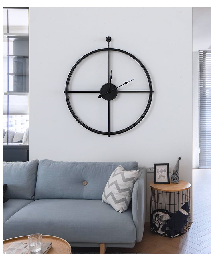 Orologio da parete Ovale oro