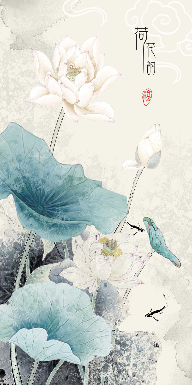 Quadro Fiori Asiatici