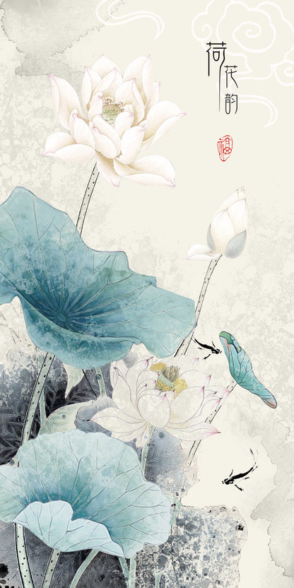 Quadro Fiori Asiatici