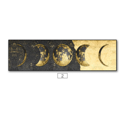 Quadro luna oro