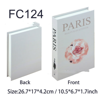 Decorazione libri minimalista