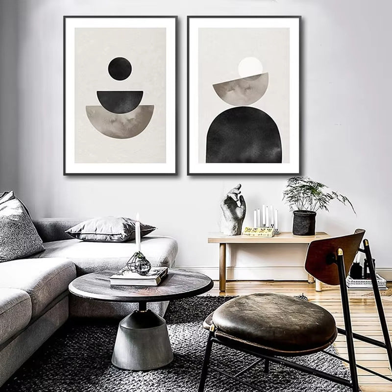 Quadro nordico astratto