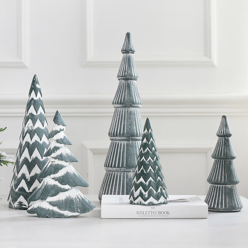 Mini albero Natale colori tenui