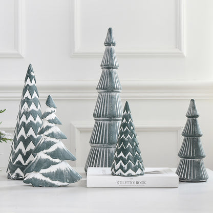 Mini albero Natale colori tenui