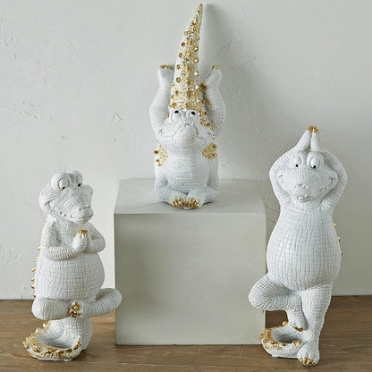 Ornamento yoga resina