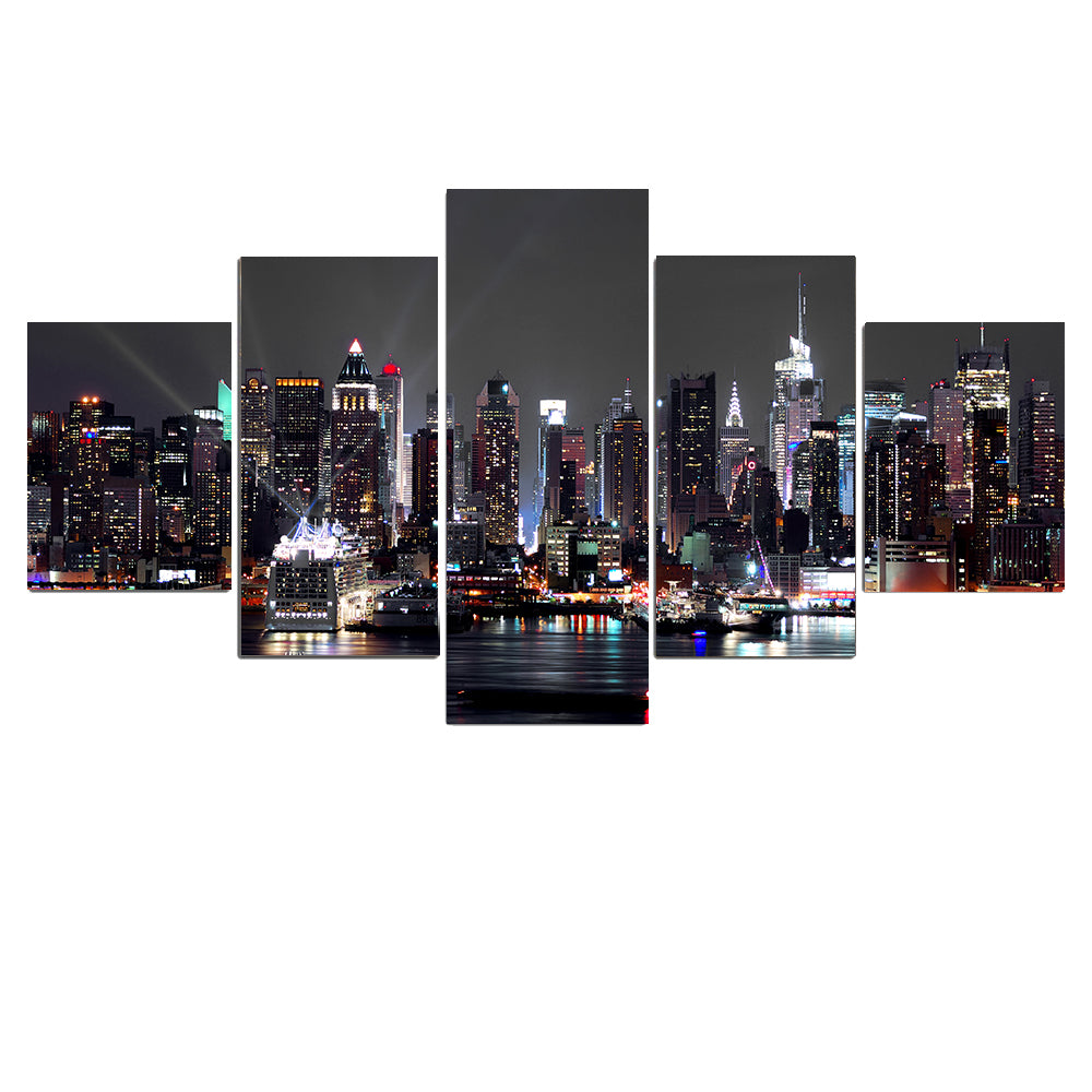 Tela Skyline Notturna