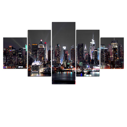 Tela Skyline Notturna