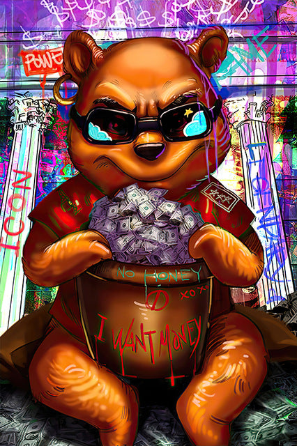Poster panda street art